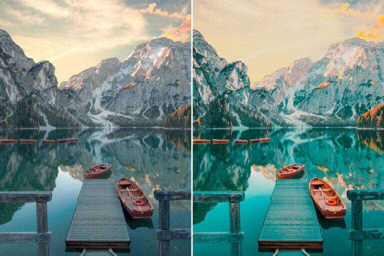 Orange & Teal Preset Collection