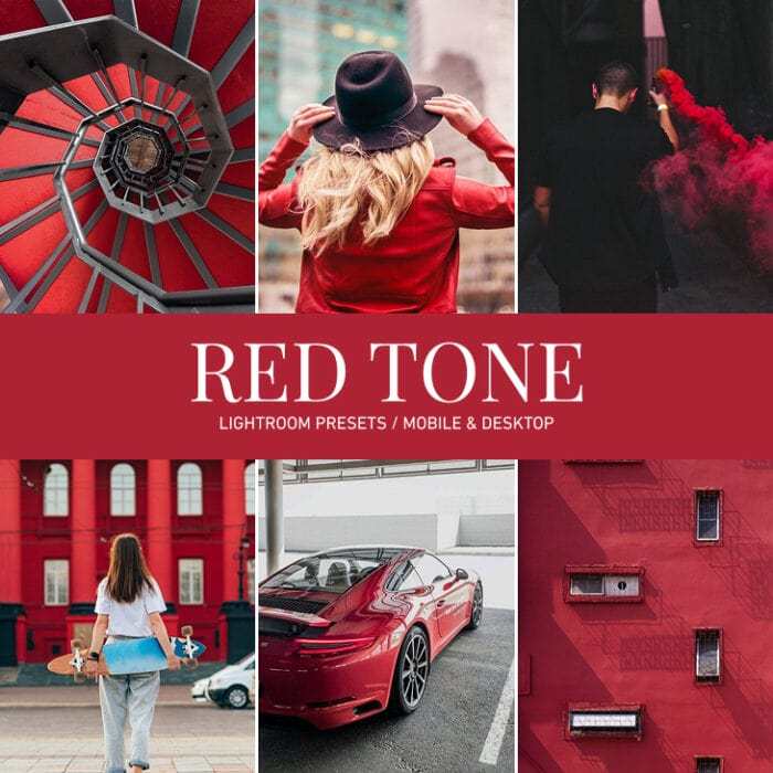 Red Tone Preset Collection